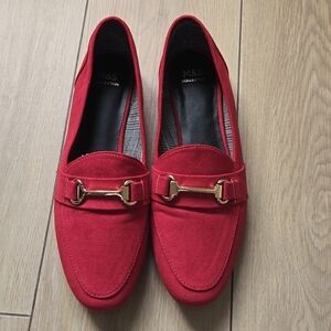 NWOT M&S CollectionTrim Detail Slip On Flat Loafers SIZE 9⁷